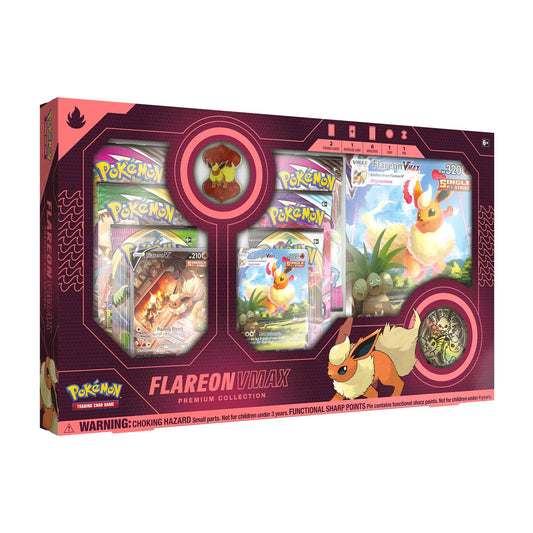 Pokémon TCG: Flareon VMAX Premium Collection