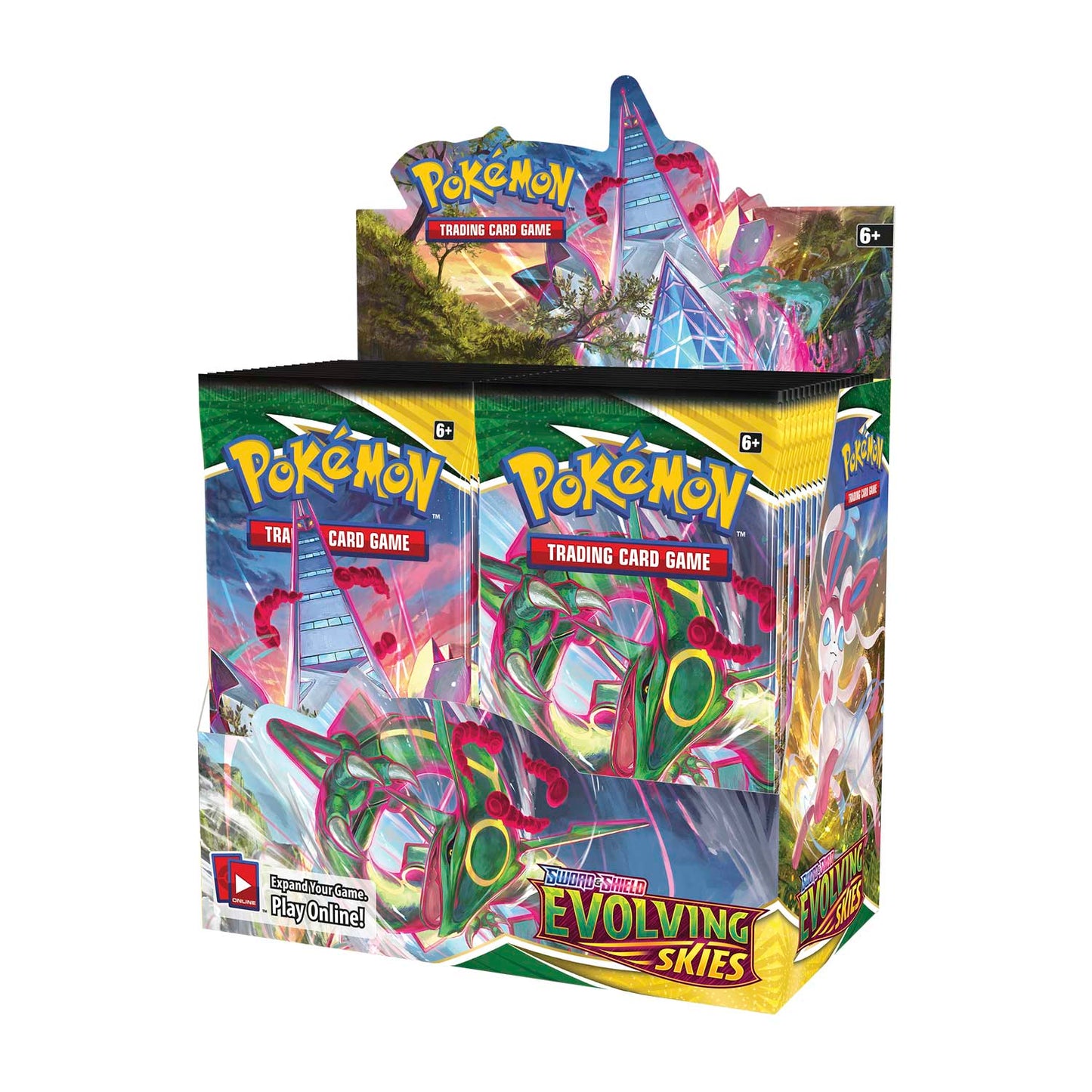 Pokémon TCG: Sword & Shield-Evolving Skies Booster Display Box (36 Packs)